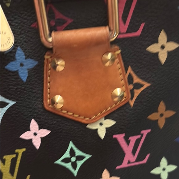 Louis Vuitton Black and Brown Satchel with Iconic Monogram - Picture 7 of 16